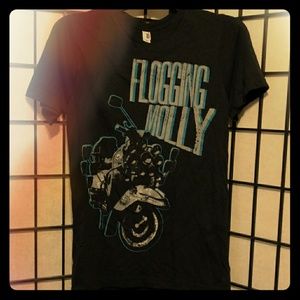 Flogging Molly Tee Sz Sm